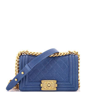 Chanel Boy Flap Bag Quilted Caviar #231872C49B